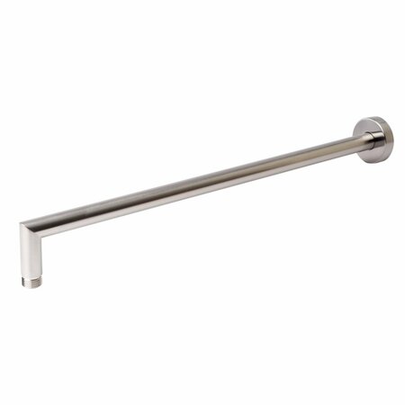 ALFI BRAND Brushed Nickel 20" Round Wall Shower Arm ABSA20R-BN